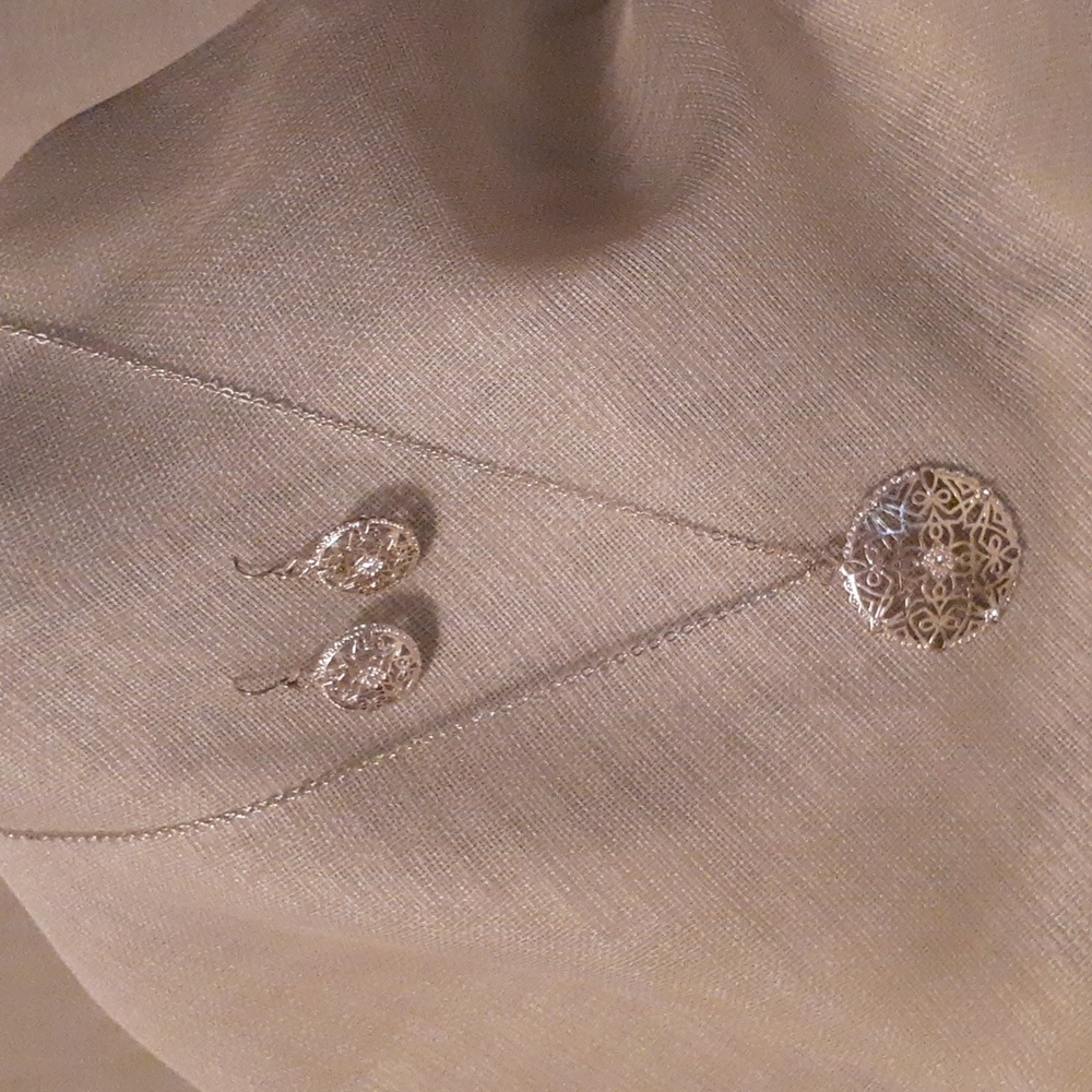 Necklace and earring set / #169